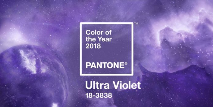 Colour of the Year 2018 - Pantone - Ultra Violet 18-3838